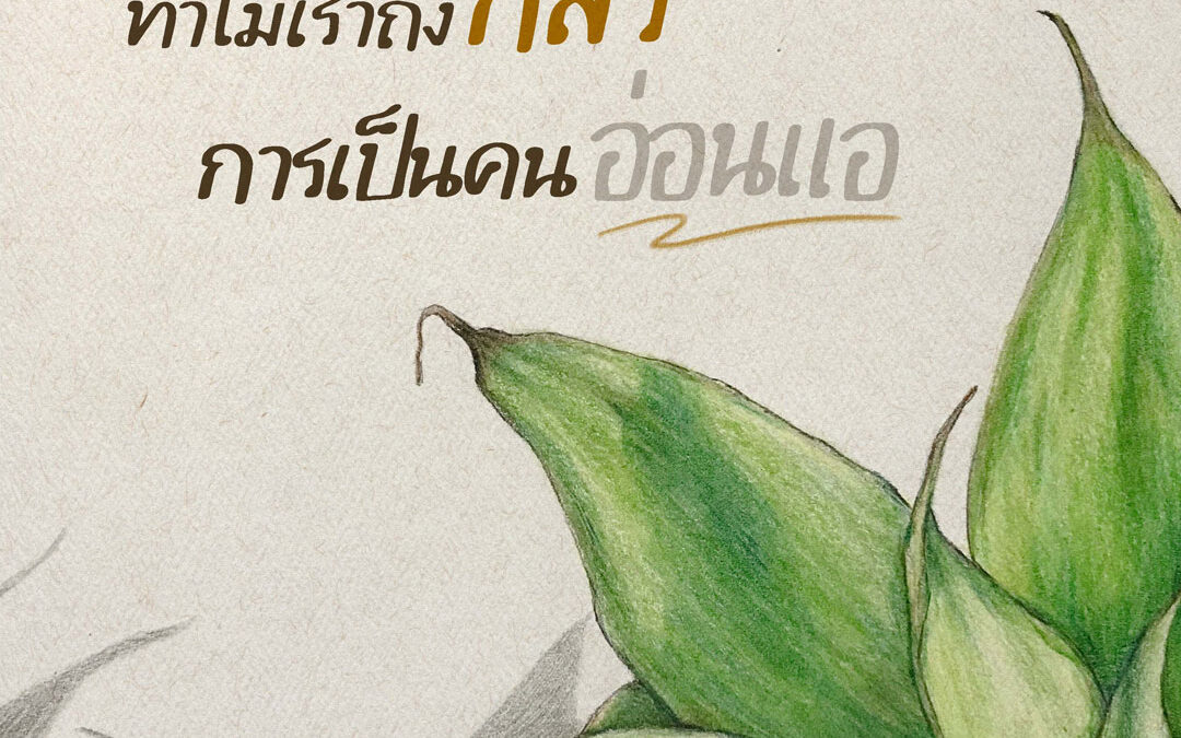 ทำไมถึงกลัวการเป็นคนอ่อนแอ