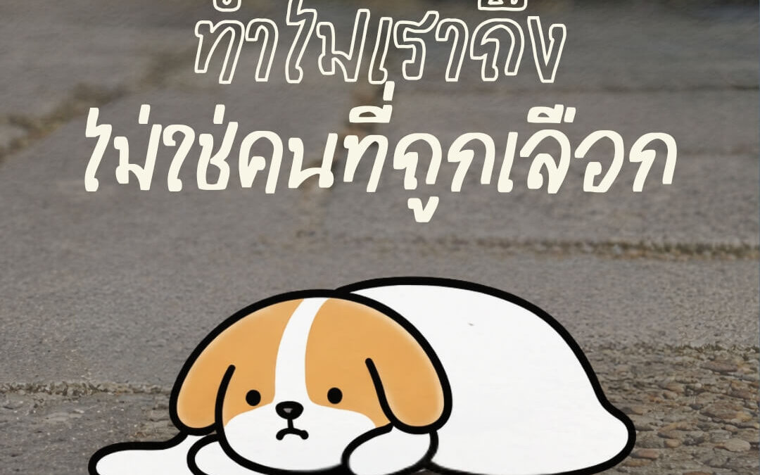 ทำไมเราถึงไม่ใช่คนที่ถูกเลือก 